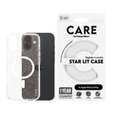 PanzerGlass® 1343, Case Flagship Star Lit w. MagSafe iPhone 16 Plus - White